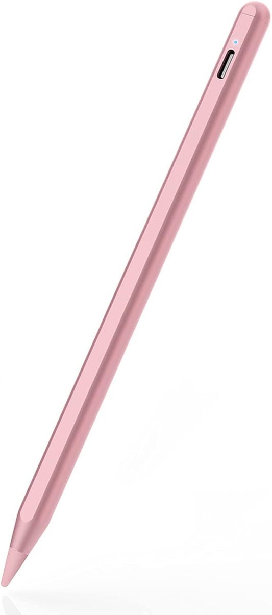2nd Gen Pencil for iPad 2018-2024, 0.5H Fast Charging, Tilt Sensitivity Palm Rejection Stylus Pen (for iPad Air 3/4/5, iPad Mini, iPad 6/7/8/9/10, iPad Pro 11in 1/2/3/4, iPad Pro 12.9in 3/4/5/6)